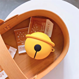 E2M AIRPODS 1-2 KILIF YUVARLAK ZİL SARI