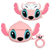 E2M AIRPODS PRO KILIF STITCH PEMBE