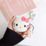 E2M AIRPODS 1-2 KILIF MİNİK KEDİ BEYAZ