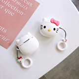E2M AIRPODS 1-2 KILIF MİNİK KEDİ BEYAZ