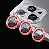 Binano Iphone 13/13 Mini Fosforlu Pembe Kamera Kor