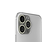 Binano Iphone 13 Pro/13 Pro Max Fosforlu Beyaz Kam