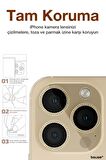 Binano Iphone 13 Pro/13 Pro Max Taşlı Gold Kamera 