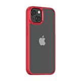BİKAPAK ELIT CRYSTAL IPHONE 14 KIRMIZI KAPAK