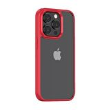 BİKAPAK ELIT CRYSTAL IPHONE 14 PRO KIRMIZI KAPAK