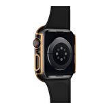 E2M Apple Watch Uyumlu 38MM STAR KASA VE EKRAN KORUYUCU ROSE GOLD 