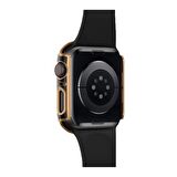 BİNANO Apple Watch Uyumlu 42MM STAR KASA VE EKRAN KORUYUCU ROSE GOLD 