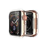 BİNANO Apple Watch Uyumlu 40MM SİLİKON KASA VE EKRAN KORUYUCU ŞEFFAF 