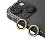 BİNANO METAL RİNG IPHONE 14/14 PLUS GOLD KAMERA KO