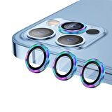 BİNANO METAL RİNG IPHONE 14 PRO/14 PRO MAX GÖKKUŞA