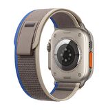 E2M Apple Watch Uyumlu 38-40-41MM KRD-27 TRIAL GRİ KORDON 