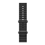 E2M Apple Watch Uyumlu 38-40-41MM KRD-28 OCEAN SİYAH KORD 