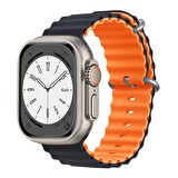 E2M Apple Watch Uyumlu 42-44-45-49MM KRD-28 OCEAN ÇİFT RE 