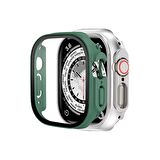 BİNANO Apple Watch Uyumlu ULTRA SENSE KASA VE EKRAN KORUYUCU KOYU YEŞİL 