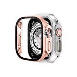 BİNANO Apple Watch Uyumlu ULTRA SENSE KASA VE EKRAN KORUYUCU ROSE GOLD 