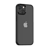 BİKAPAK ELIT CRYSTAL IPHONE 15 SİYAH KAPAK