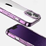 BİKAPAK ELIT CRYSTAL IPHONE 15 PRO ŞEFFAF SİYAH KAPAK