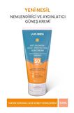 Luis Bien Leke Karşıtı SPF 50+ Tüm Ciltler İçin Yüksek Korumalı Nemlendirici Güneş Kremi 50 ML