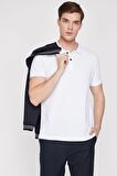 Erkek Mavi Polo Yaka T-Shirt 9YAM12133LK