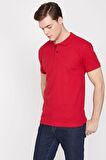 Erkek Mavi Polo Yaka T-Shirt 9YAM12133LK
