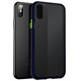 BİKAPAK ELIT ENIGMA IPHONE XS MAX MAVİ KAPAK
