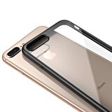 BİKAPAK ELIT SHINE IPHONE 7/8 PLUS FULL SİYAH KAPAK