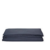 Komfort Home Çift Kişilik Çizgili Pamuk Saten Nevresim / Antrasit