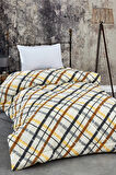 Komfort Home Tek Kişilik Baskılı Pamuklu Silikon Yorgan + Yastık / P14