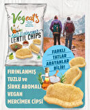 Vegeat’s Fırınlanmış Tuzlu ve sirke Aromalı Mercimek Cipsi (6 x 50GR)