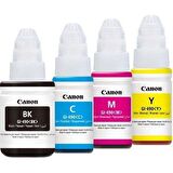 ORİJİNAL 4 Renk TAKIM Canon G1400/G1410/G2400/G2410/G2411/G3400/G3415/G3410/G3411/G4400/G4410 GI 490