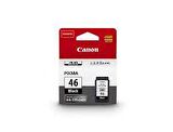 Canon PG-46 Siyah Orijinal Kartuş (Bitmeyen kartuşa uyumlu delik ve hazır) - Canon Pixma E404/E414/ 