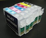 EPSON T0801-T0806 Kolay Dolan Kartuşlar (DOLU) Claria MÜREKKEPLİ - P50/ PX650/ PX660/ PX700/ PX720/ 