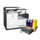 HP PageWide Pro MFP 477DW D3Q20B Wifi + Fax + Fotokopi + Tarayıcı Renkli Çok Fonksiyonlu Tanklı Yazıcı