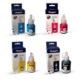 Brother T510 için 4 Renk 1 Takım Photoink Mürekkep