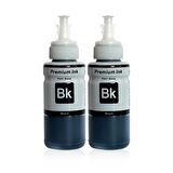 EPSON  EcoTank L386 için2 Adet Siyah Photoink Mürekkep