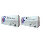 2 ADET HP Laserjet Pro M102W HP CF217A PLUSCOPY TONER