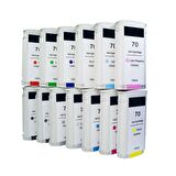 HP70 13 Renk Uyumlu Photoink Kartuş Z2100 Z3100