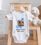 Kişiye Özel Fotoğraflı Bebek Body Zıbın - Model 2