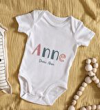 BK Kids İsimli Anne Tasarımlı Bebek Body Zıbın - Model 1