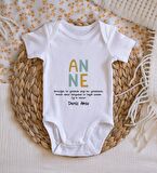 BK Kids İsimli Anne Tasarımlı Bebek Body Zıbın - Model 2