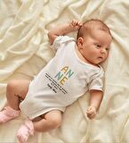 BK Kids İsimli Anne Tasarımlı Bebek Body Zıbın - Model 2