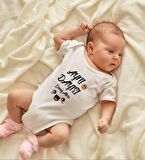 BK Kids İsimli Aynı Dayısı Tasarımlı Bebek Body Zıbın - Model 1