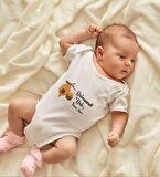 BK Kids İsimli Babasının Balı Tasarımlı Bebek Body Zıbın - Model 1