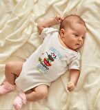 BK Kids İsimli Babasının Balıkçı Arkadaşı Tasarımlı Bebek Body Zıbın - Model 1