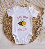 BK Kids İsimli Bee Kind Tasarımlı Bebek Body Zıbın - Model 1