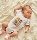 BK Kids İsimli Big Boss Tasarımlı Bebek Body Zıbın - Model 1