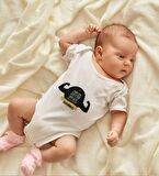 BK Kids İsimli Dayım Her Şeyi Halleder Tasarımlı Bebek Body Zıbın - Model 1