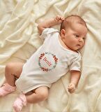BK Kids Harfli İsimli Bebek Body Zıbın - Model 4