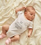 BK Kids İsimli İlk Babalar Günümüz Tasarımlı Bebek Body Zıbın - Model 1