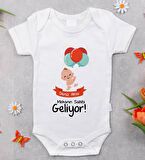 BK Kids İsimli Mekanın Sahibi Geliyor Tasarımlı Bebek Body Zıbın - Model 1